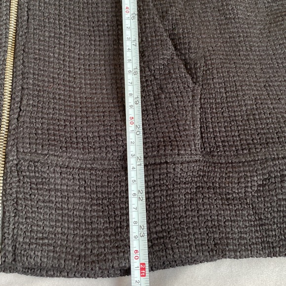 Sweaty Betty, Restful Bouclé Jacket, Black, boxy fit knit jacket size XL - Picture 8 of 10